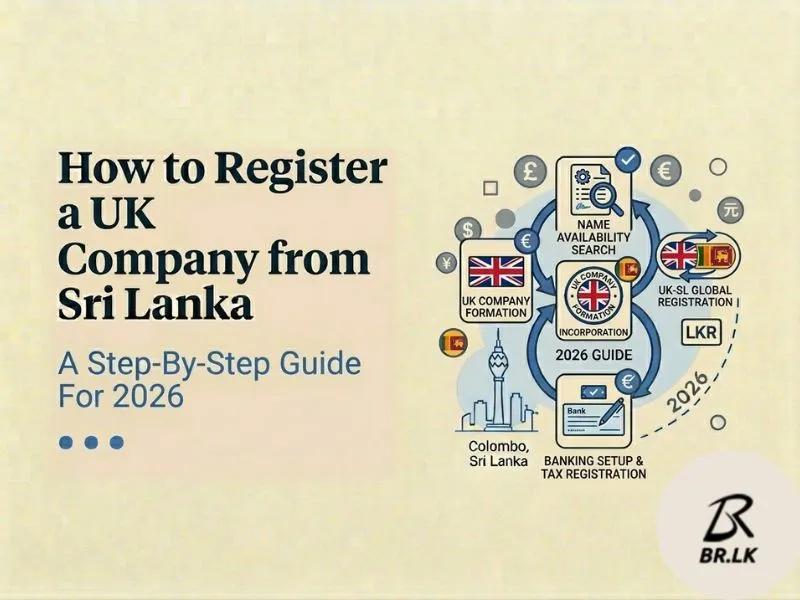 How to Register a UK Company from Sri Lanka: A Step By Step Guide For 2026