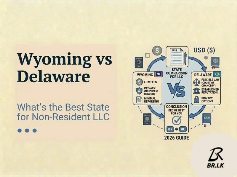 Wyoming vs Delaware: What’s the Best State for Non-Resident LLC 
