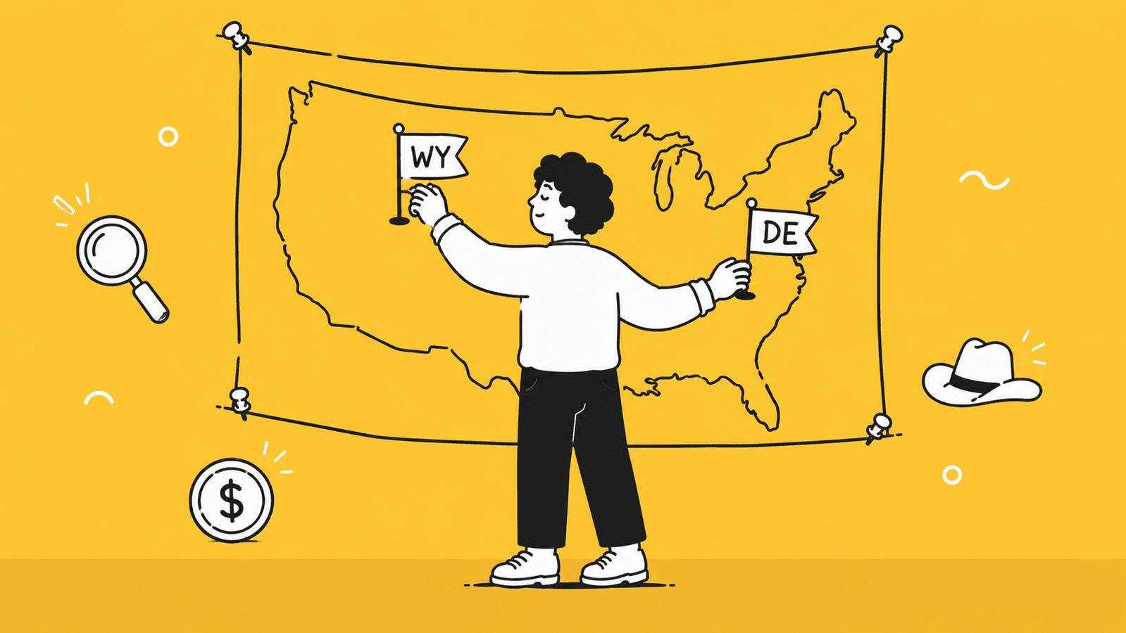 Best US states for Sri Lankan entrepreneurs to register a company: Wyoming and Delaware
